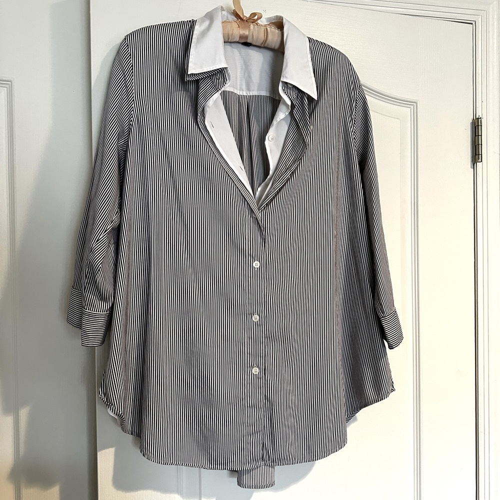 Layered Button Shirt